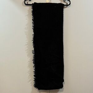 Black Infinity Scarf